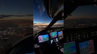 Timelapse Arrival And Landing London Biggin Hill Airport EGKB [upl. by Yrdua]