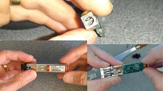 What is inside a fibre optic SFP [upl. by Murray531]