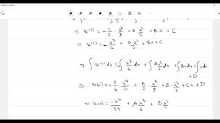 1d Biharmonic equation example [upl. by Pollard]