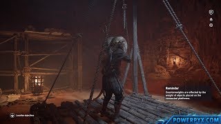 Assassins Creed Origins  Tomb of Khufu Locations Collectibles [upl. by Eimilb]