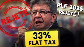 💸 Flat tax à 33  PLF2025 [upl. by Ozmo829]