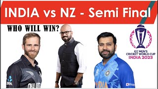 India  NZ Semi Final  Cricket World Cup I Who will win I Scientific Astrologer predicts [upl. by Brunk]