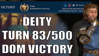 Deity 83 Turn Domination Victory [upl. by Lib759]