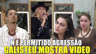 GALISTEU APARECE FALA PARA FERNANDA quotVC AGREDIU SACHA VC SERÁ EXPULquot  AFAZENDA16 [upl. by Yousuf460]