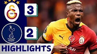 Galatasaray Vs Tottenham 32 All Goals amp Extended Highlights Full Match [upl. by Yahsed]