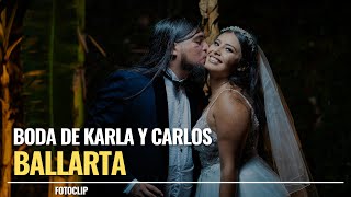 Divertidisima boda de Karla Ornelas y Carlos Ballarta [upl. by Omero]