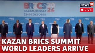 BRICS Summit 2024 LIVE  World Leaders Live In Russian City of Kazan For BRICS Summit  N18G [upl. by Roma316]