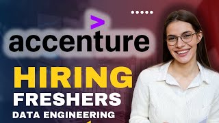 Accenture hiring freshers for Data Engineering role  Bangalore  Accenture 2024 [upl. by Center]