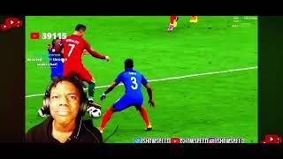 Speed crying Reaction on Ronaldo sad movements  Ishowspeed  Ronaldo sad  reaction video [upl. by Avilo216]