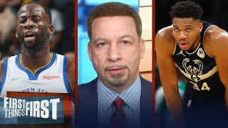 Draymond Harden amp Giannis top Chris Broussards Under Duress list  NBA  FIRST THINGS FIRST [upl. by Hosfmann]