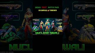 INDUS FIRST BATTLE PASS  ON DIWALI THEMES  games indus battle [upl. by Funch]