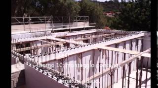 Video Cantiere con sistema costruttivo SISMORESISTENTE Carbon ED SYSTEM [upl. by Ajnos]