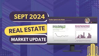 Real Estate Market Shifts  Sept 2024 Rates Fall Buyers Gain Power Amid Rising Sales [upl. by Ayikahs139]