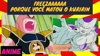 Freeza porque você matou o kuririn Original  DBZ eps95 Dublado [upl. by Anuahc]