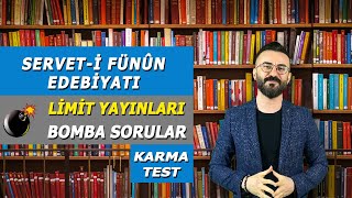 SERVETİ FÜNUN EDEBİYATI  LİMİT YAYINLARI  ÖSYM TARZI BOMBA SORULAR  KARMA TEST  BÜLENT HOCA [upl. by Onilecram584]