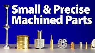 Small Precision Machined Parts  Swissomation  Fredericksburg TX [upl. by Bea]