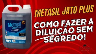 Metasil Jato Plus Como fazer a diluição para uma boa limpeza [upl. by Nadeau583]