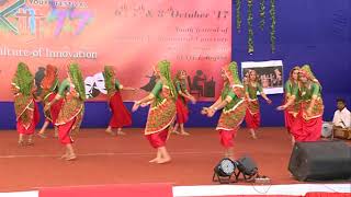 Indian folk dance  mali tare mandiriye re  gujarati garba dance  indian cultural video [upl. by Niamert]