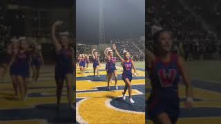 Austin Westlake Cheer celebrates touchdown [upl. by Oulman]