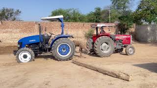 Massey Ferguson Millat tractor 385 Vs Agri Master 804 tochan muqabla [upl. by Ecnaret]