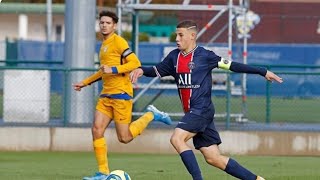 U17 Nat But de Cherif Tammar joueur de Montrouge FC face au Paris SaintGermain [upl. by Zzahc]