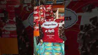 Haagen Dazs Peppermint Ice Cream Bars at Costco Shorts Costco Costcofreshfinds Costcofinds food [upl. by Manouch]