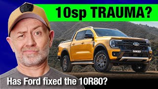 2023 Ford Ranger Have they fixed the 10R80 10sp transmission  Auto Expert John Cadogan [upl. by Molli258]