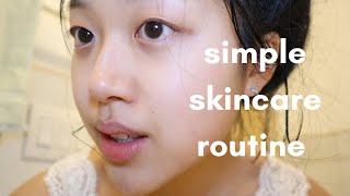 My simple BUT EFFECTIVE skincare routine [upl. by Atenek681]