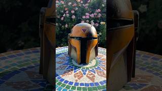 Unboxing Mando Helmet 🪖  cosplay starwarscosplay unboxing oxing [upl. by Eninnej652]