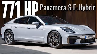 2025 Porsche Panamera Turbo S EHybrid Is The Fastest Executive Sedan On The Nurburgring [upl. by Ylatfen]