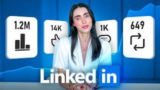 The Best Viral LinkedIn Post  step by step walkthrough amp template [upl. by Treboh]