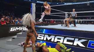 Bianca Belair Jade Cargill Vs Tiffany Stratton Nia Jax  Full Match SmackDown [upl. by Avuha]