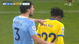 The Day Percy Tau Took on Ruben Dias amp Manchester City [upl. by Werbel]