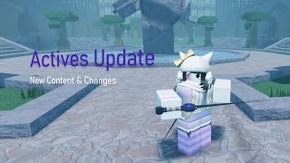 Wave Defense OVERDRIVE  Actives Update New Content amp Changes [upl. by Esiuolyram]