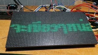 NodeMCU  LED RGB P3 32x64  ภาษาไทย [upl. by Tnelc623]