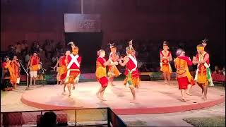 Lok Rang Rajasthan Jaipur Tiwa Folk Dance [upl. by Eimorej]