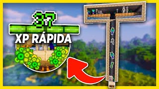 ✨ GRANJA de EXPERIENCIA XP FÁCIL para Minecraft 1165 [upl. by Phillida735]