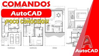 10 COMANDOS MUY UTILES Y POCO CONOCIDOS  AutoCAD 2022  AutoCAD PARA PRINCIPIANTES [upl. by Cindee]