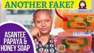 Update Theres a New Fake  HOW TO SPOT FAKE ASANTEE SOAP FROM THE ORIGINAL NOW [upl. by Pussej]