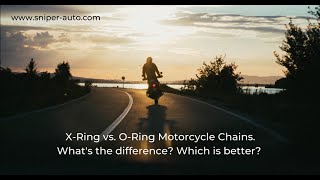 XRing vs ORing Motorcycle Chains Whats the Difference Which is better [upl. by Hoisch]