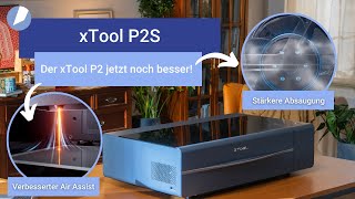 xTool P2S – xTools CO2 Laser jetzt noch besser [upl. by Onairot]