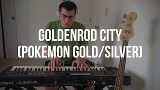 Piano Cover 270 Goldenrod City Pokemon GoldSilver [upl. by Krishna]