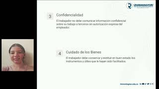 Obligaciones y Prohibiciones en el Contrato Laboral [upl. by Bickart]