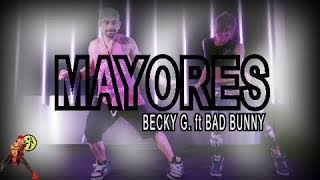 Mayores  Becky G ft Bad Bunny Zumba® Choreo Dance Routine [upl. by Nutter]