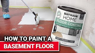 How To Paint A Basement Floor  Ace Hardware [upl. by Undis]