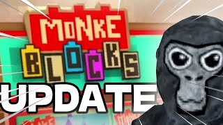 MONKE BLOCKS Gorilla Tag [upl. by Assadah]