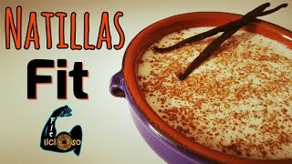 NATILLAS FIT en microondas  Recetas Fitness [upl. by Greysun]