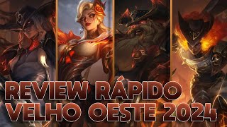 OPINIÃO SINCERA SOBRE AS NOVAS SKINS VELHO OESTE [upl. by Rambow903]