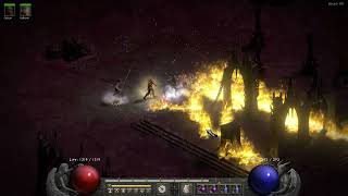 Diablo 2 Frost Bow Amazon Terror Zone Run with Merc hands on infinity [upl. by Iaka253]