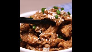 Slow Cooker Honey Garlic Chicken [upl. by Hengel]